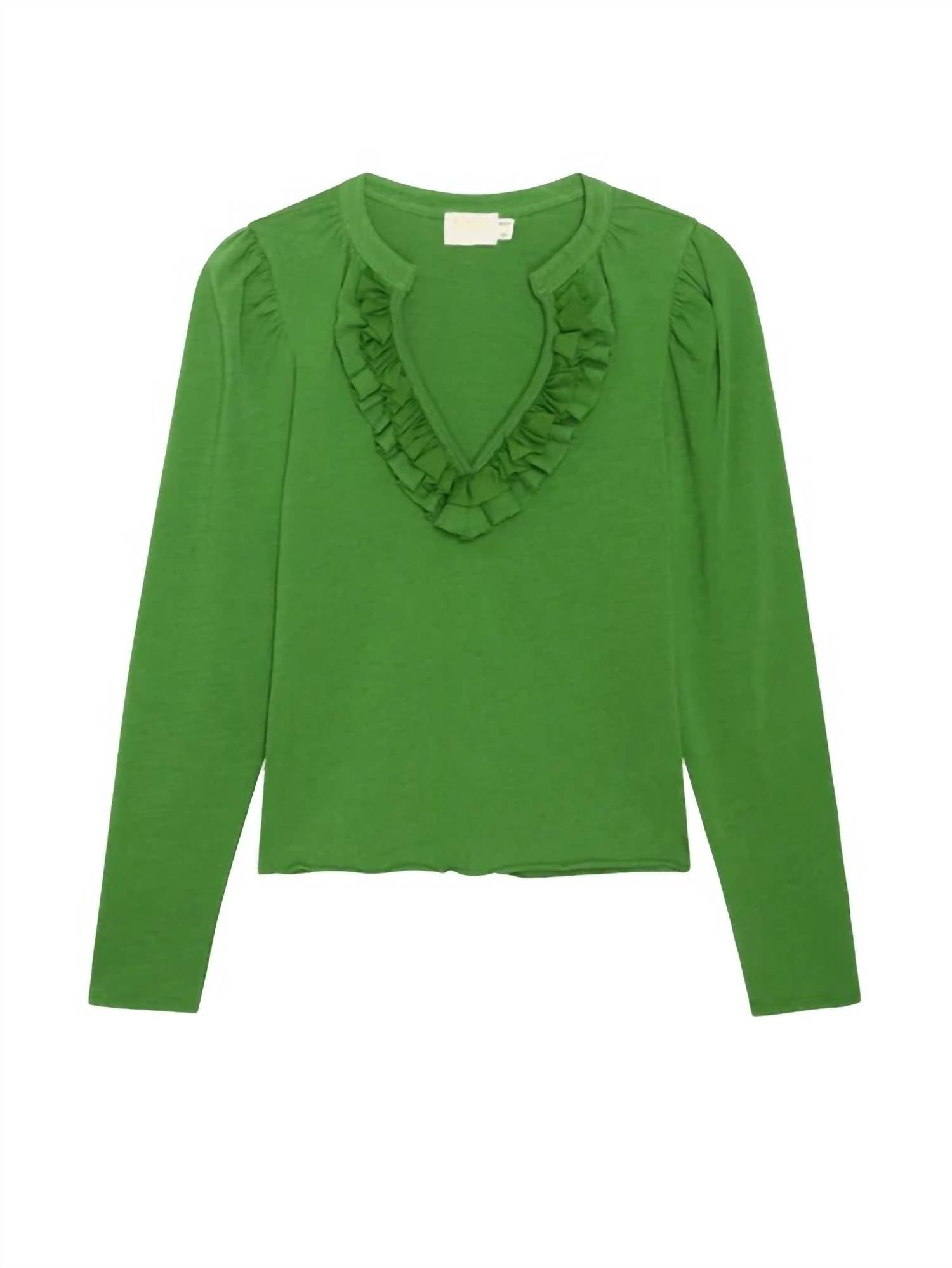 Nation Ltd - Valita Split Neck Top