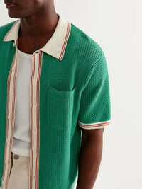 Wax London - Belle Knitted Polo Shirt