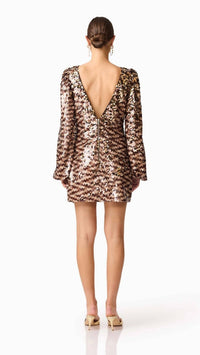 Elliatt - Noemi Long Sleeve Mini Dress