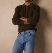 The Normal Brand - Robles Knit Waffle Stitch Polo