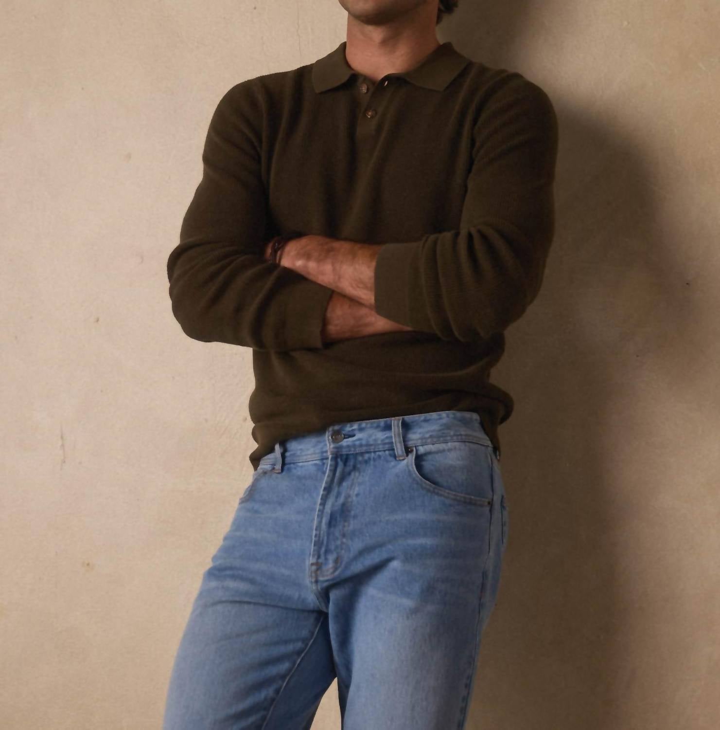 The Normal Brand - Robles Knit Waffle Stitch Polo