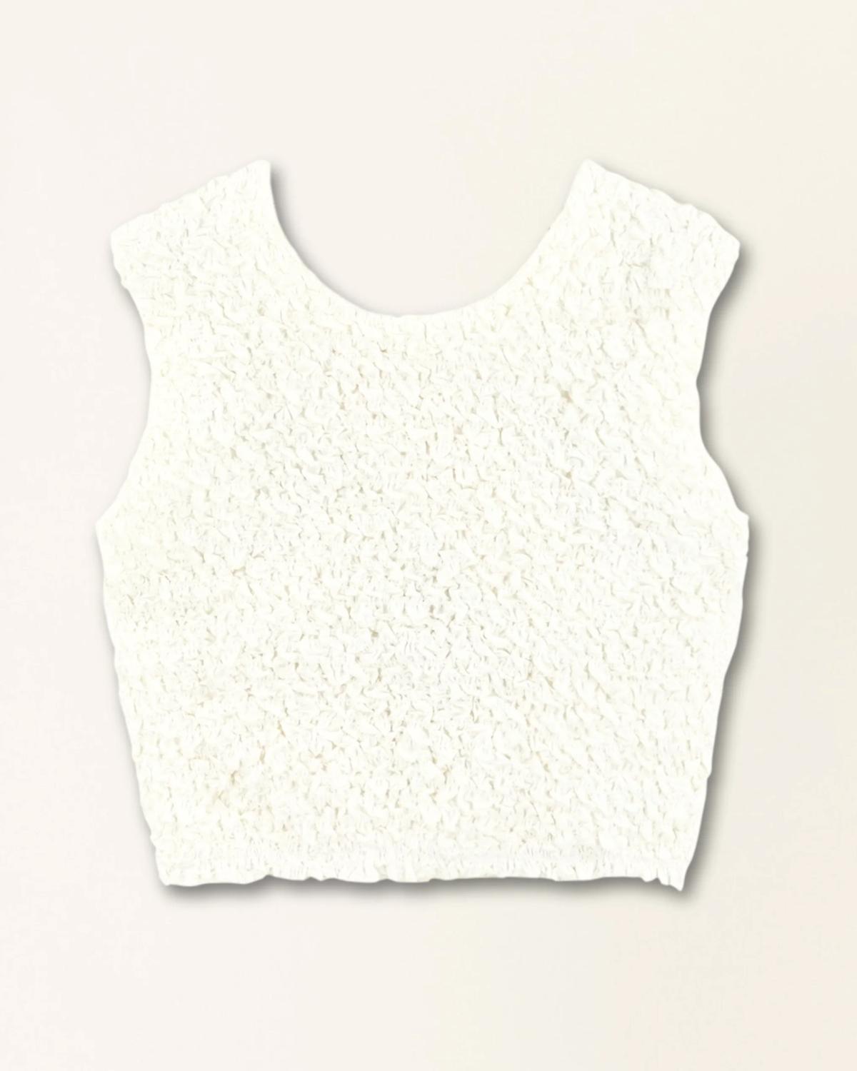 Mirth - Lucia Smocked Crop Top