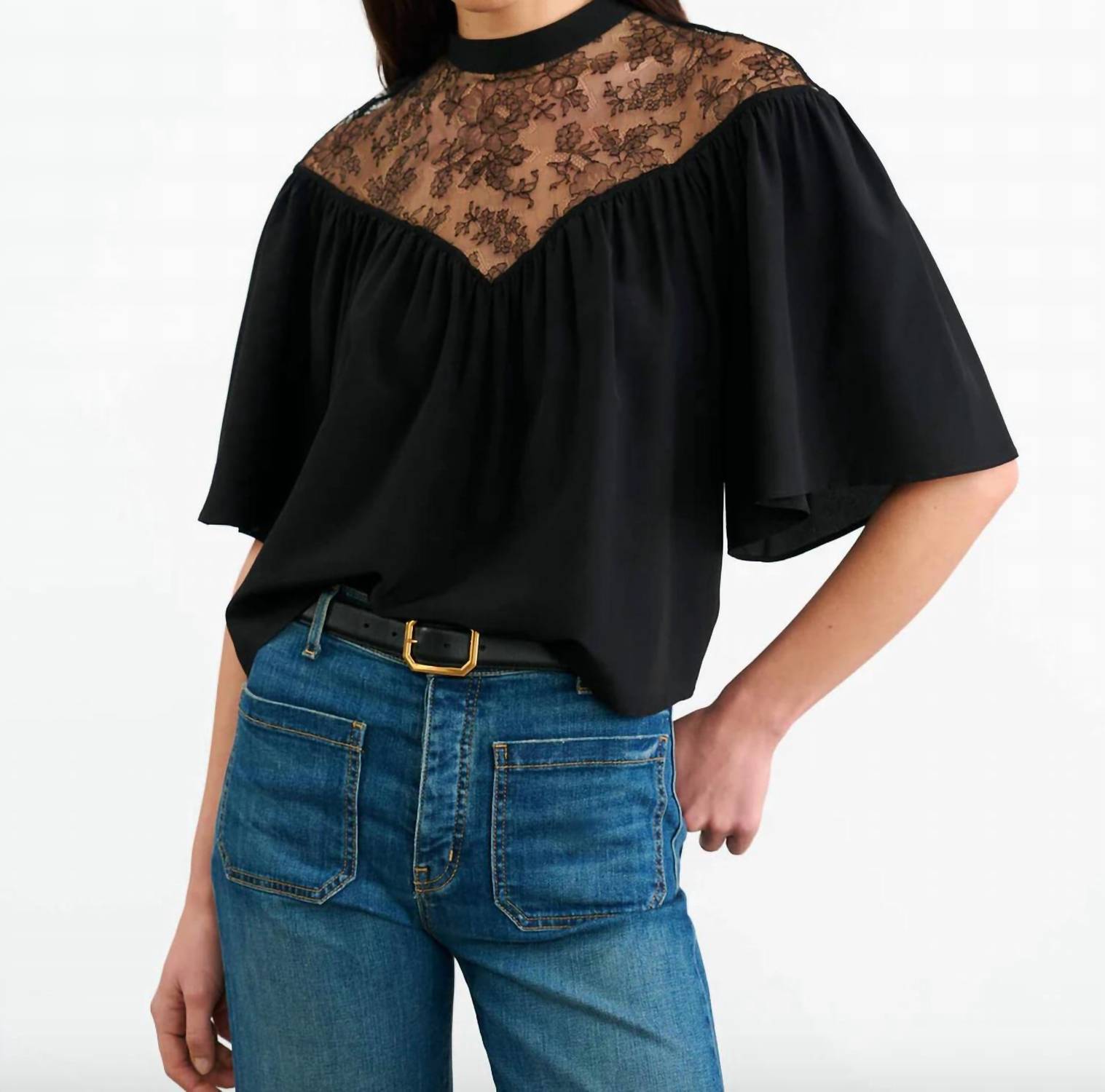 Nili Lotan - Lucie Lace Blouse