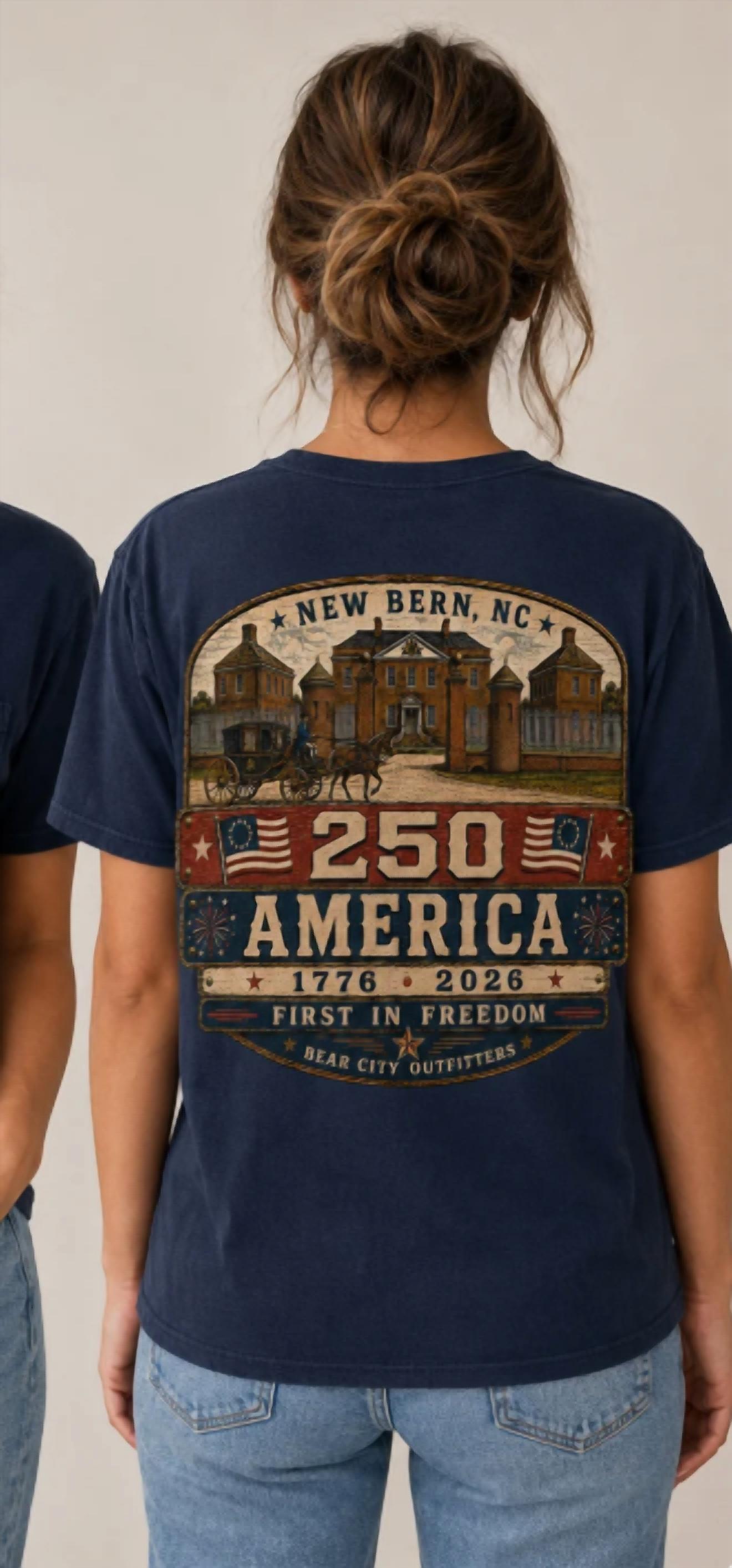 Bear City Outfitters - Women's First In Freedom Tee