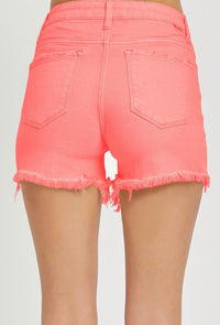 Risen - Tummy Control Denim Shorts