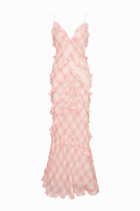 Loveshackfancy - Ellietta Plaid Ruffle Maxi Dress