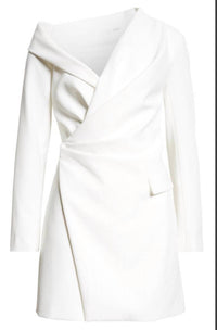 A.L.C. - Skyla One-shoulder Long Sleeve Mini Dress