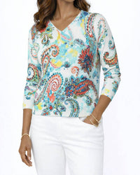 J'Envie/Eli - Montreux Paisley Top
