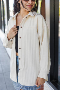Mustard Seed - Wrap It Up Soft Button Front Shacket