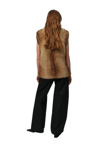 Apparis - Laila Sleeveless Mink Vest
