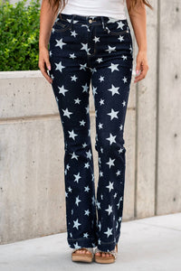 Judy Blue - I'm Seeing Stars Flare Jeans