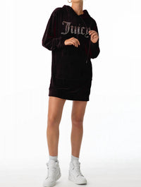 Juicy Couture - Drop Shoulder Long Hoodie