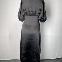 En Saison Women’s A-line Maxi Dress in black - women's dress - alternate view