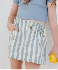 Rylee + Cru - Girls Denim Mini Skirt