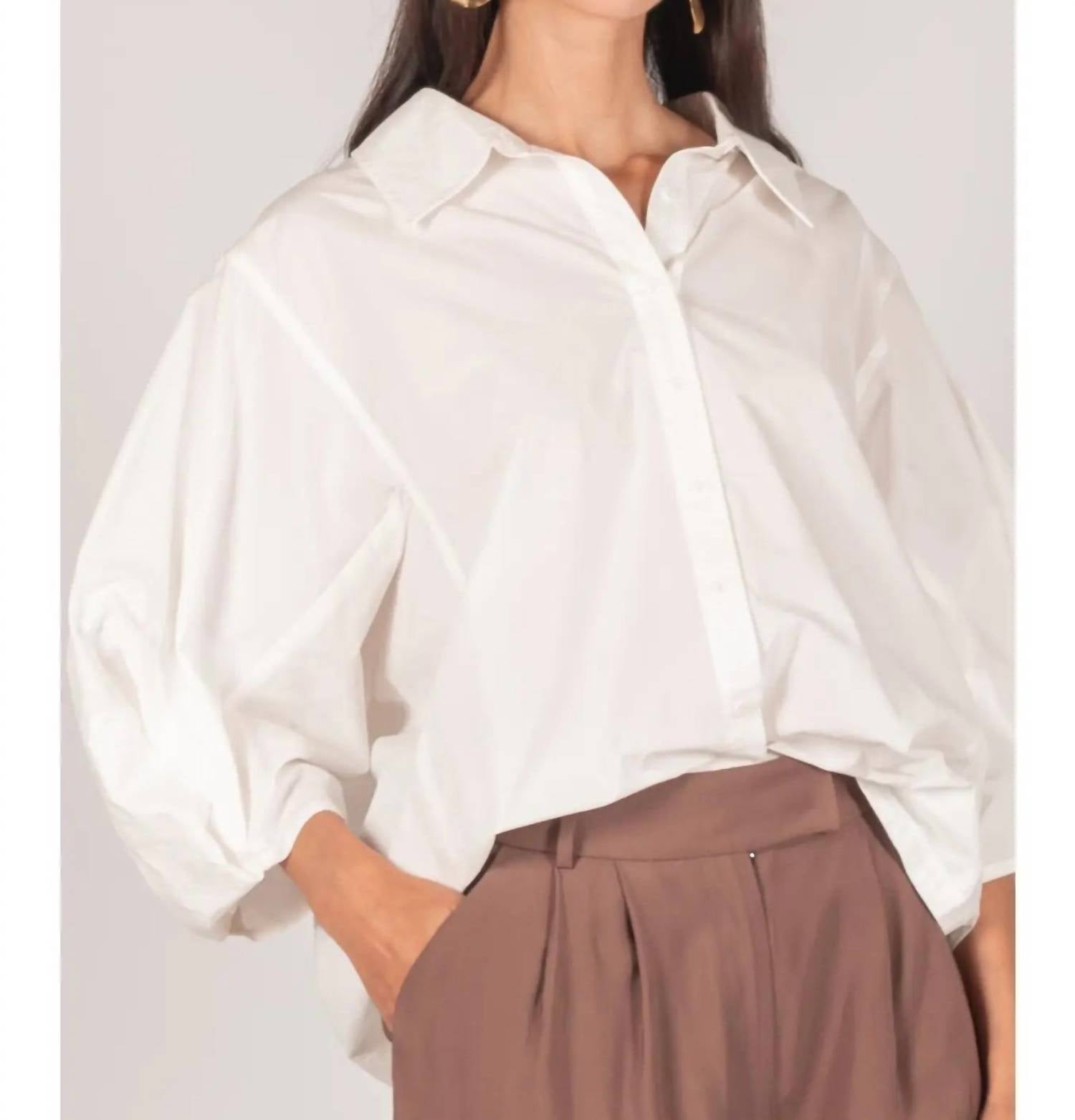 Before You - Karina Puff Sleeve Top