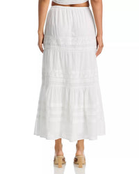 Mint Exclusives - Mila Embroidered Pintucked Skirt