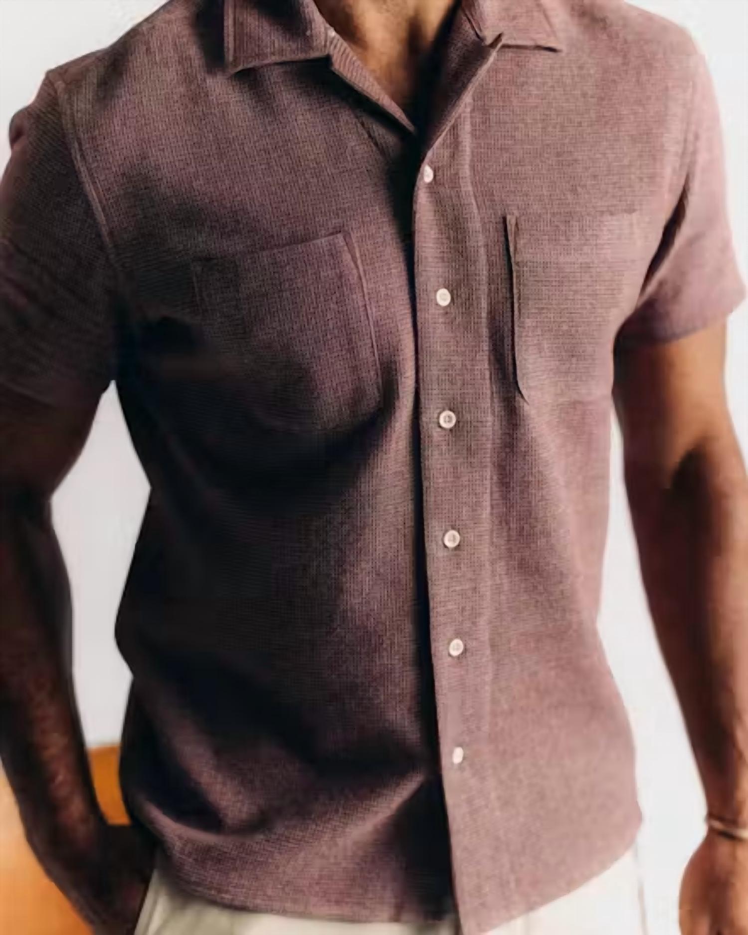 Taylor Stitch - Conrad Short Sleeve Button Down Shirt