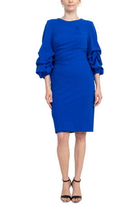 Alberto Makali - Women's Solid Crepe Dress