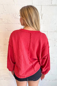 Project Social T - Livy Seamed Pullover
