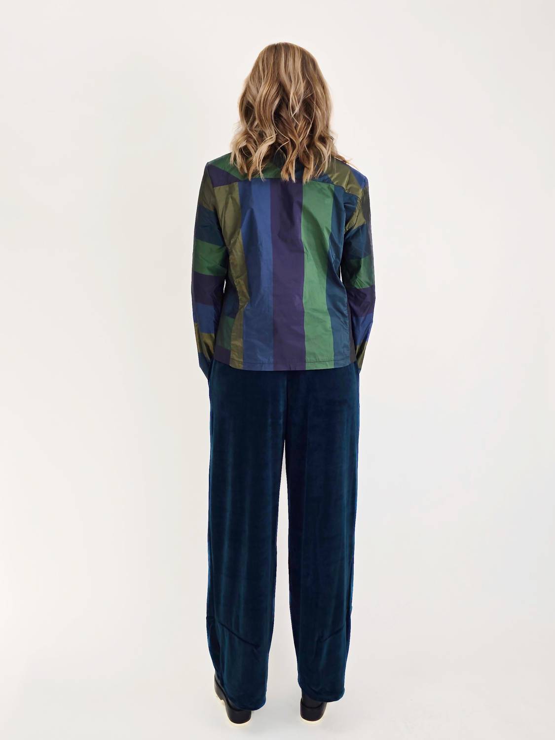 Luukaa - Velvet Wide Leg Pants
