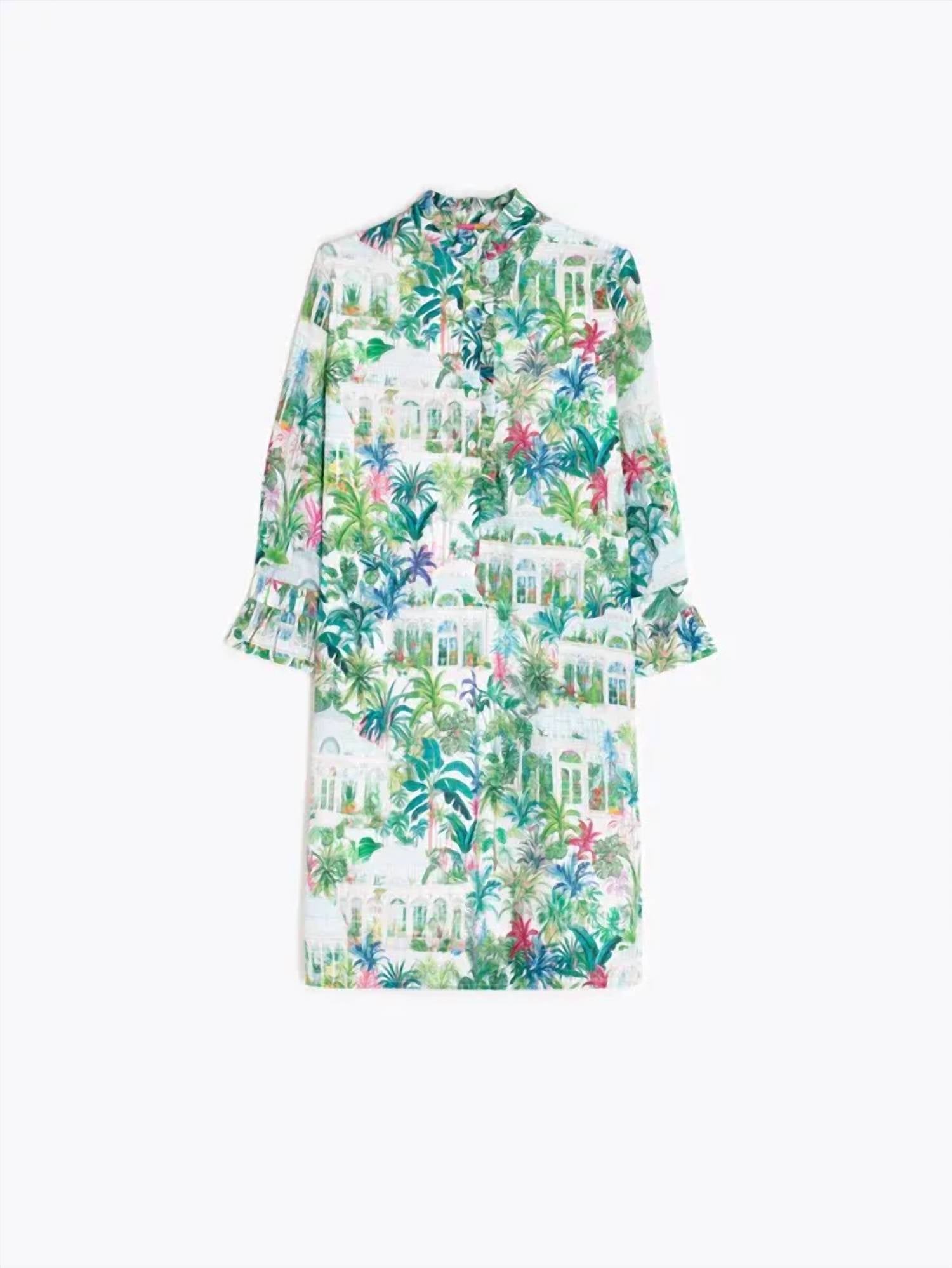 Vilagallo - Gara Shirt Mini Dress