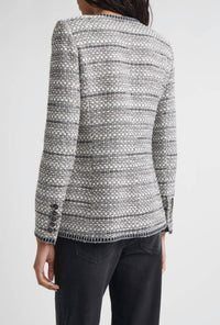 Veronica Beard - Alyssia Matallic Tweed Jacket