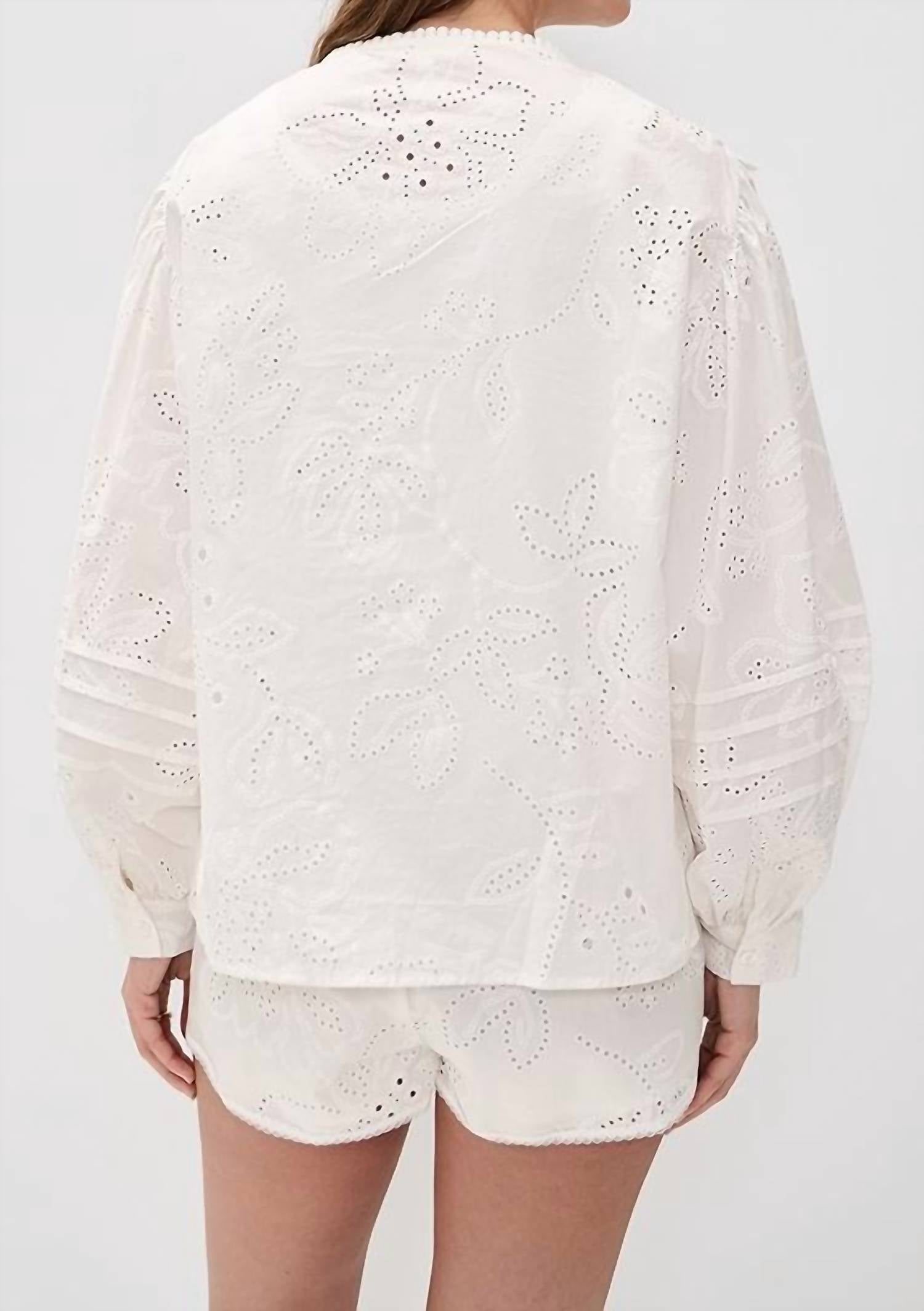 Bailey Rose - Nantucket Eyelet Blouse