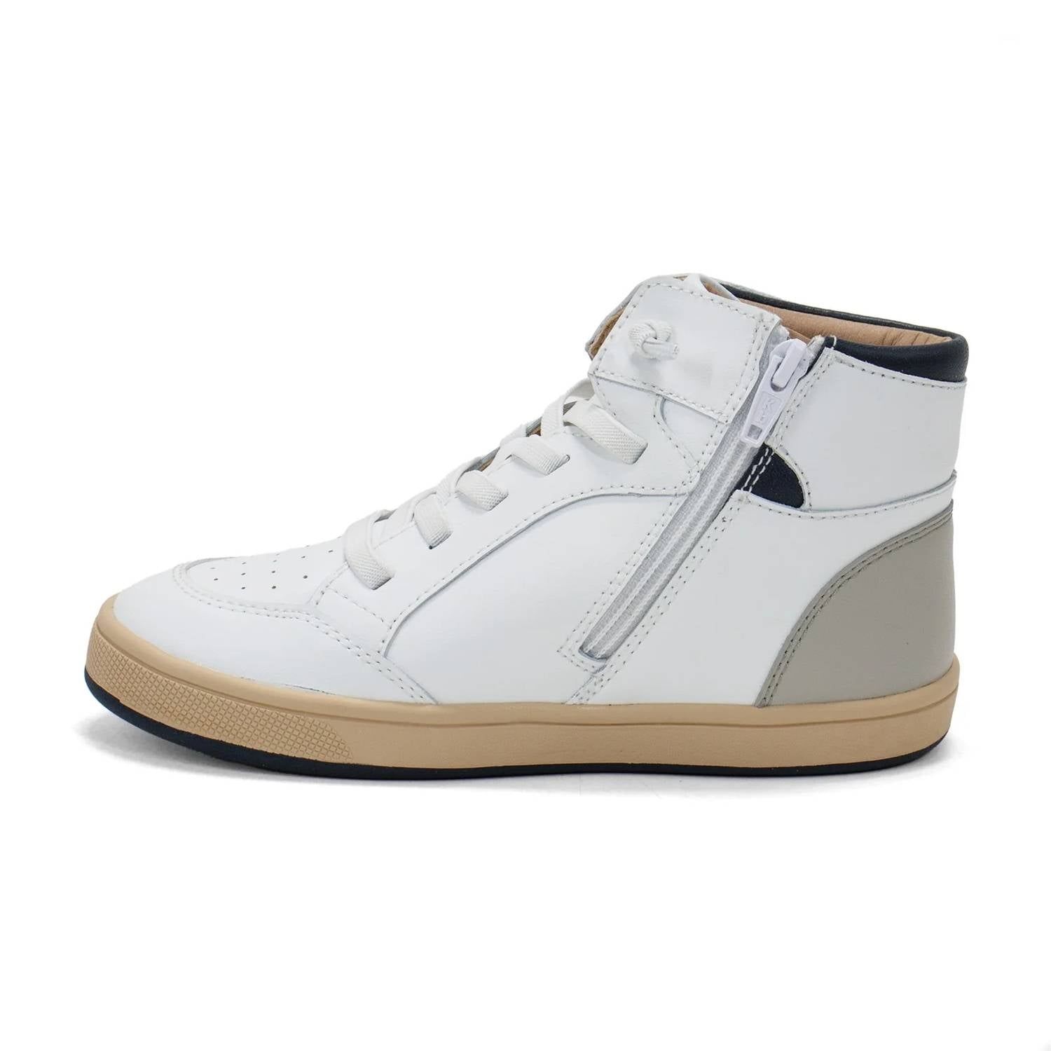 Oldsoles - Boys Star Tracker High-top Lace-up Casual Shoes