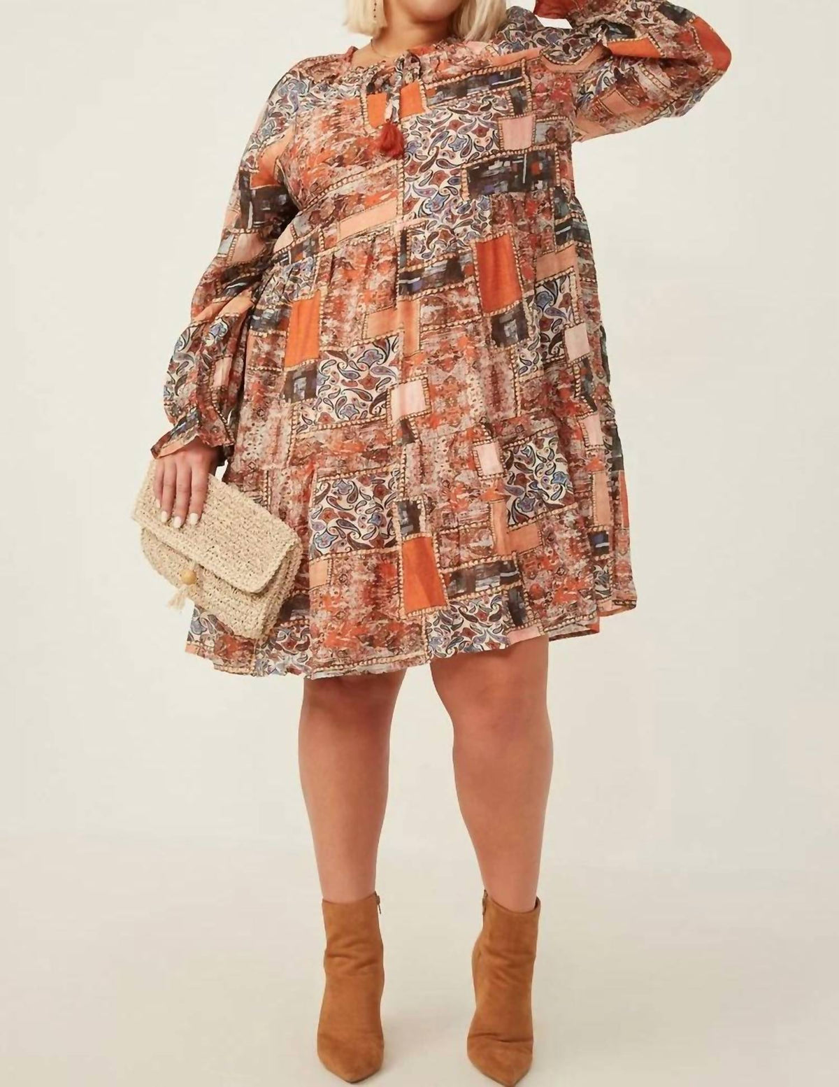 Hayden La - Lovely Fall Dress - Plus