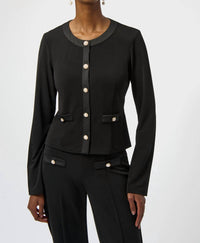 Joseph Ribkoff - Women's Moss Crepe Fitted Jacket