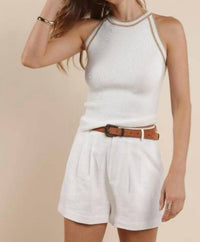 Sage The Label - Inez Contrast Sweater Tank