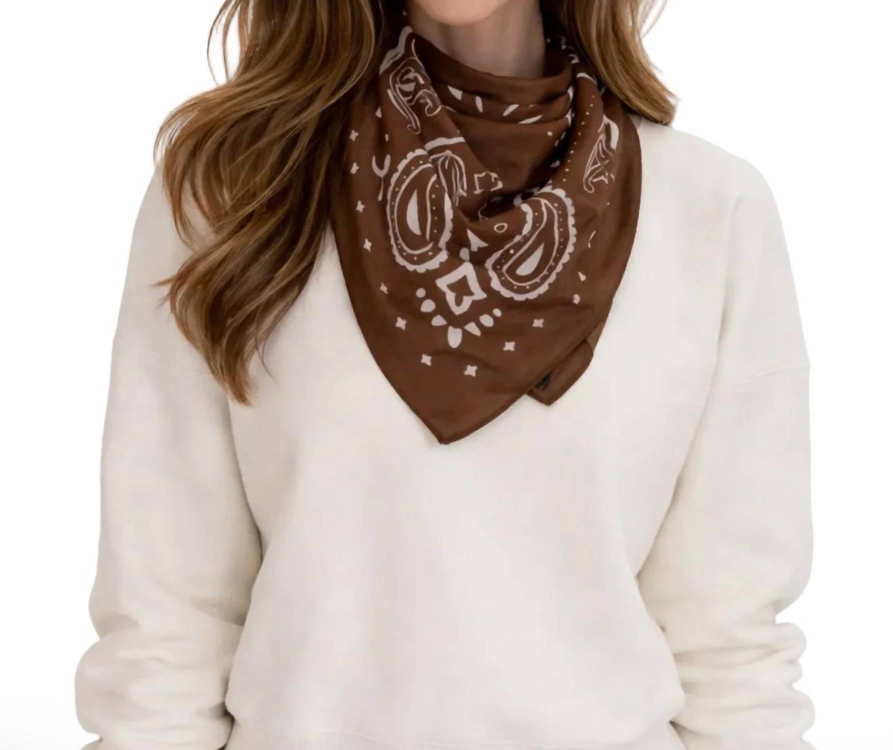 Haute Shore - Women's Oversized Bandana Scarf