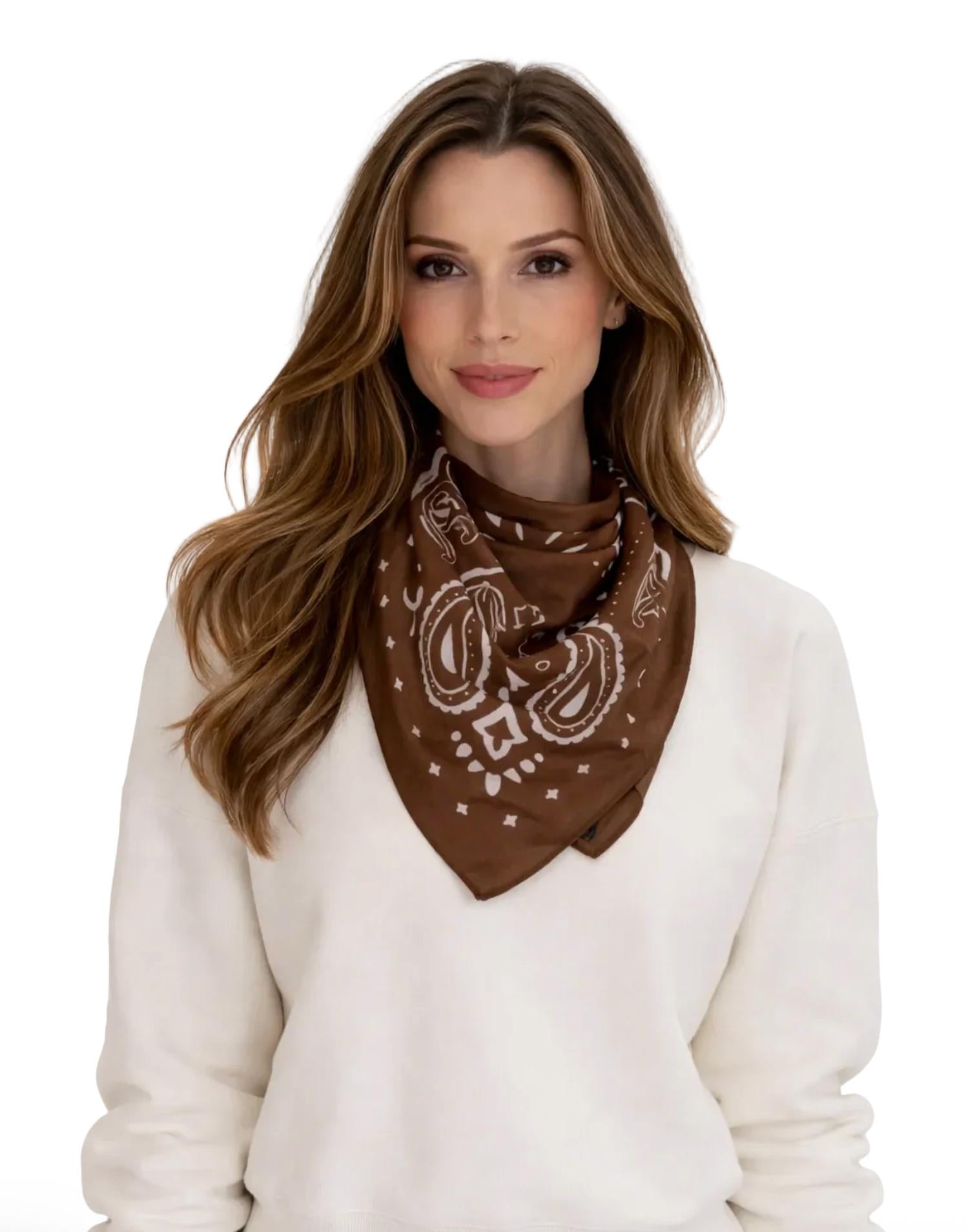 Haute Shore - Women's Oversized Bandana Scarf