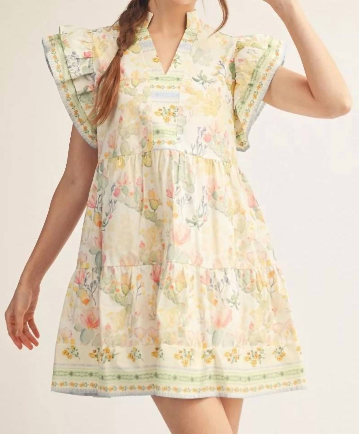 Jodifl One Step Closer Mini Dress in multi - women's dress