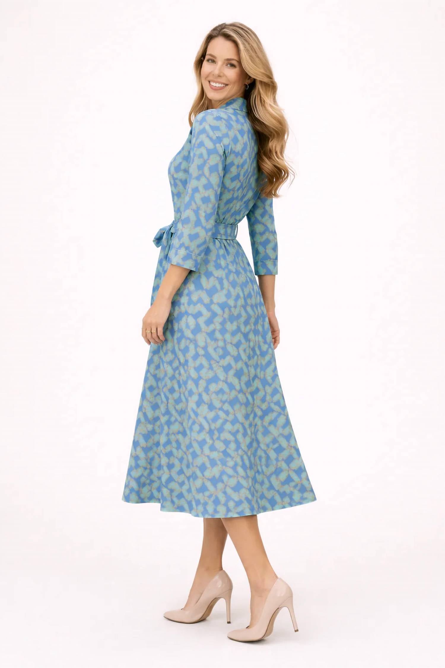 Boho Chic - Long Sleeve Dress