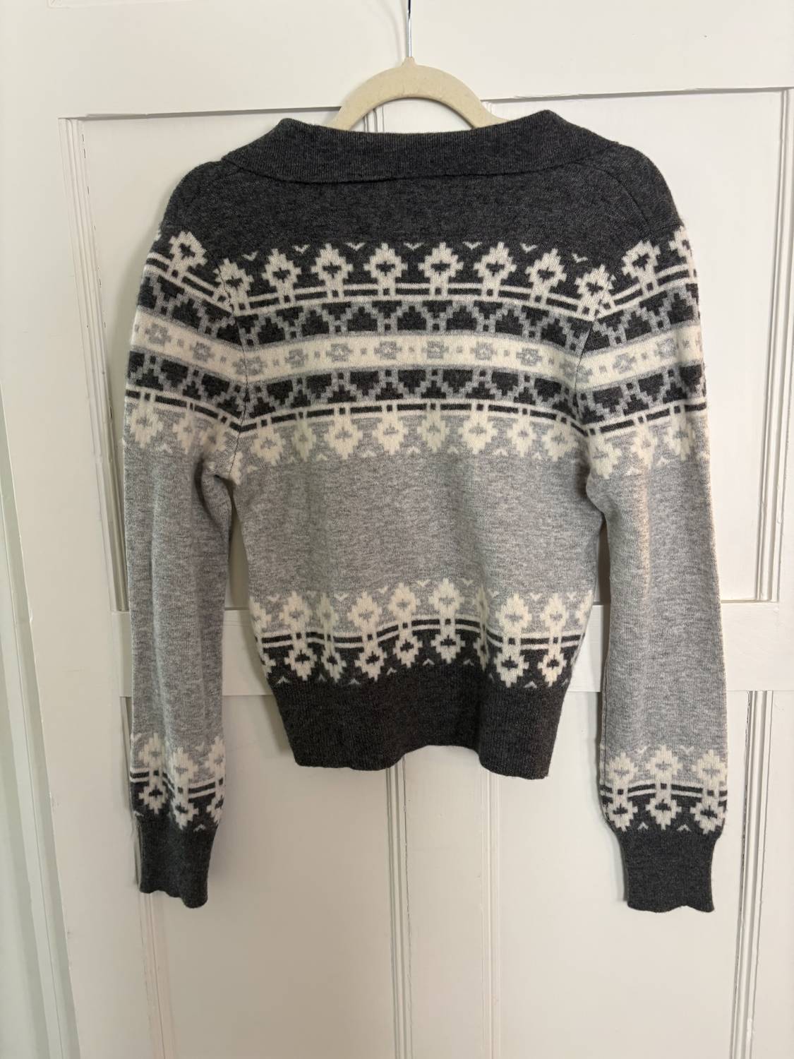 Happy Sheep - Women's Polo Silk Wool Cashmere Knit Sweater