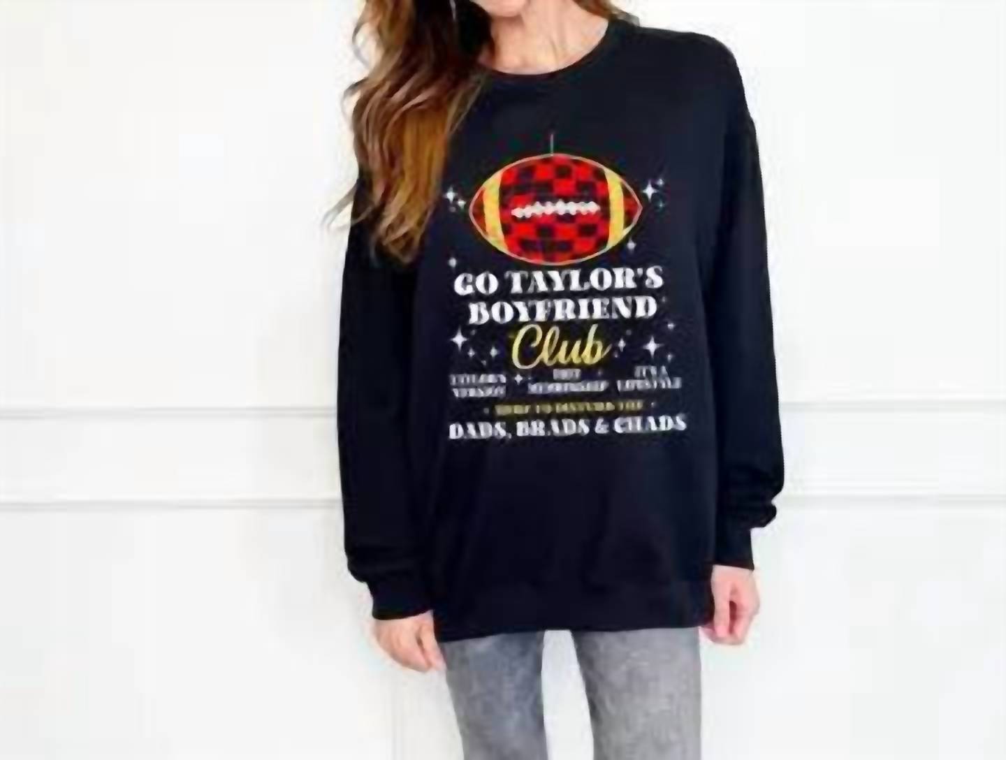Poppy & Pine - Go Taylor's Boyfriend Club Sweatshirt