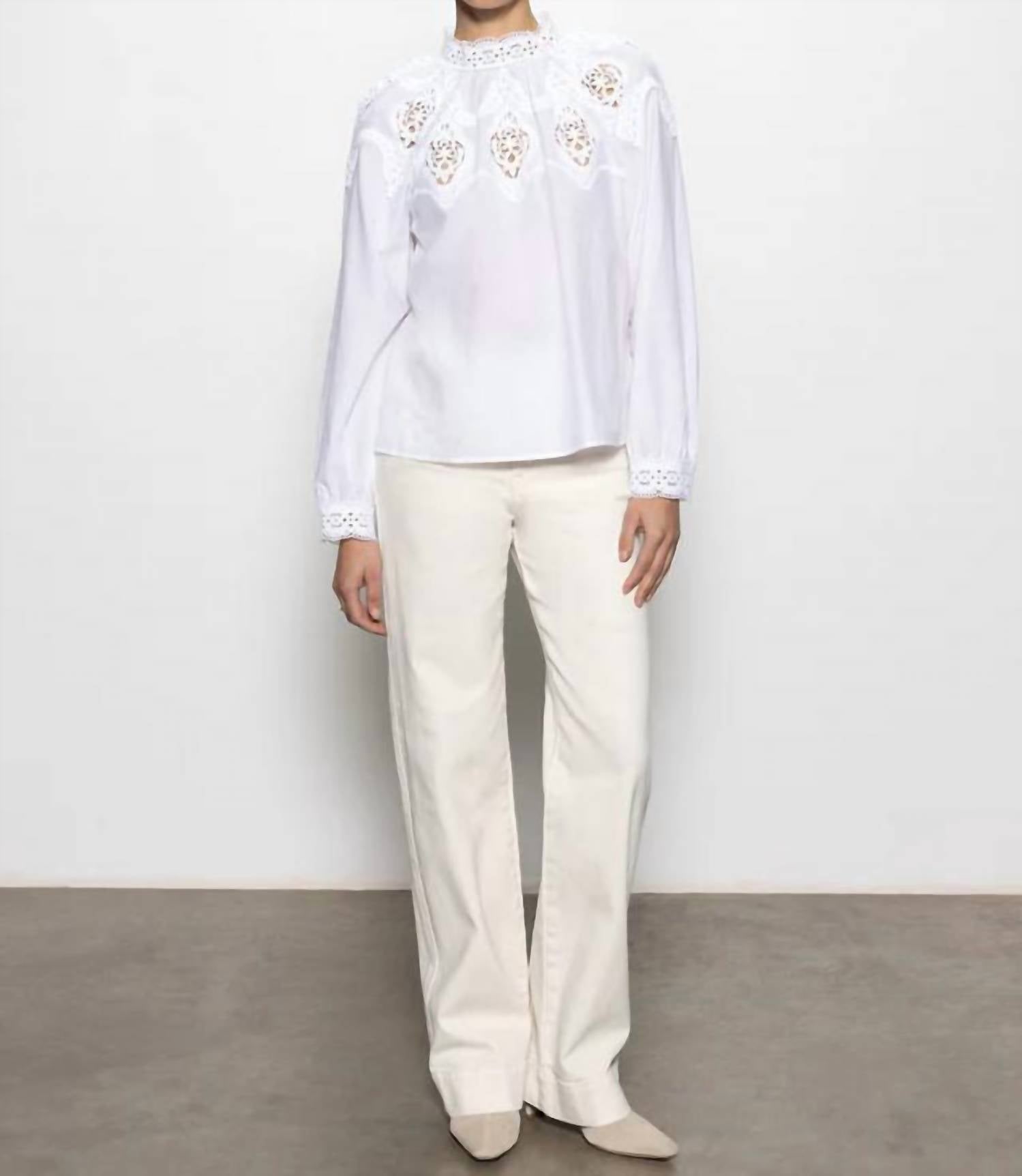 Sanctuary - Lace Popover Blouse