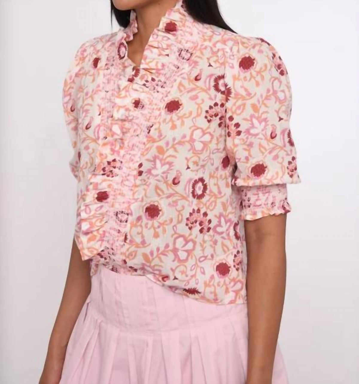 Love The Label - Zuri Floral Cotton Blouse