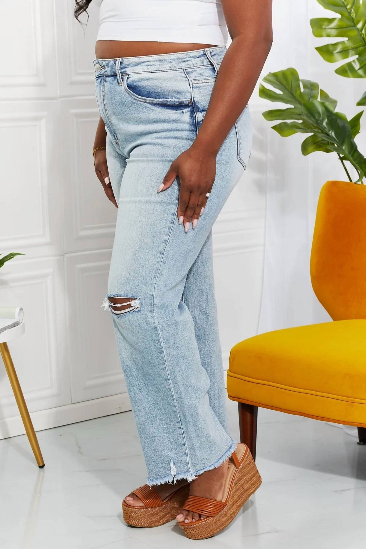 Vervet By Flying Monkey - Allie 90's Dad Jeans