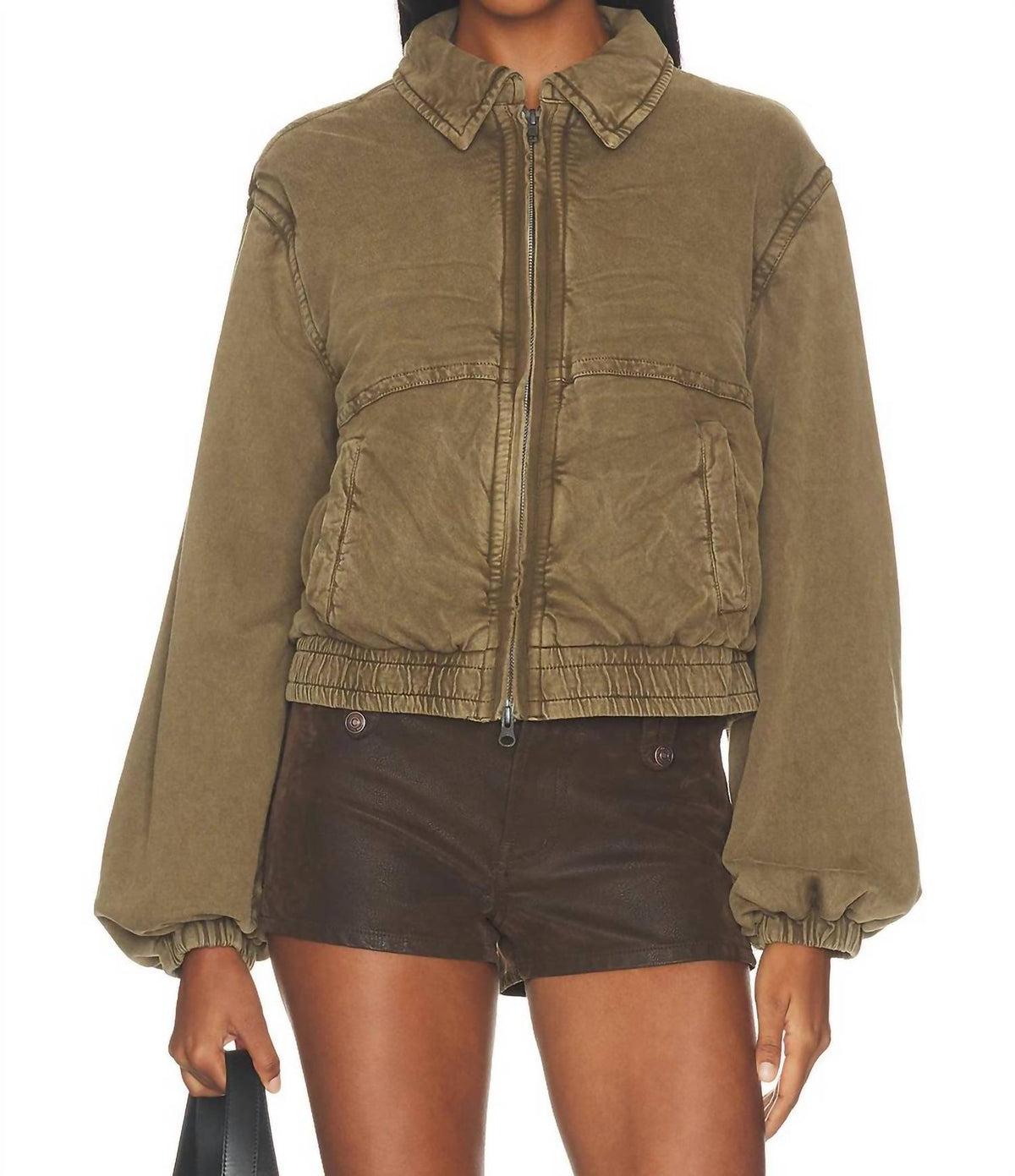 Free People - Birdie Washed Jacket