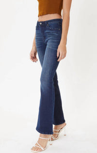 Kancan - Women's Petite High Rise Bootcut Jeans