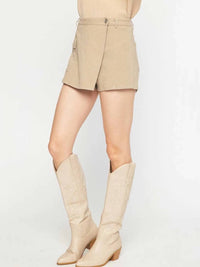 Entro - Cross Over Denim Skort