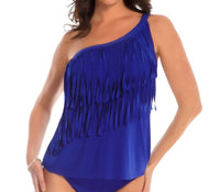 Magicsuit Solid Tina Tankini Top in twilight - women's swimwear