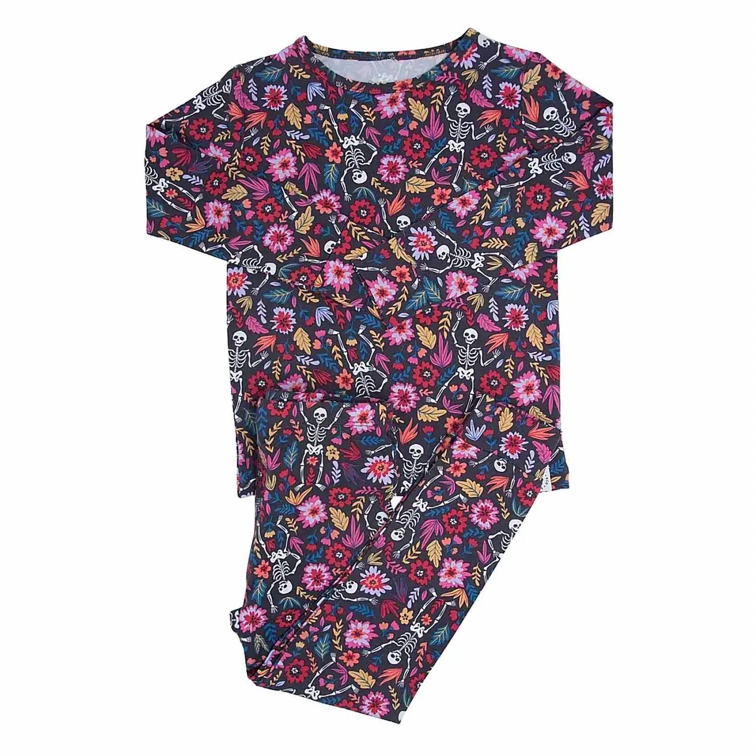 Sweet Bamboo - Women's Day of the Dead Pajama Set