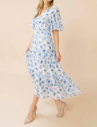 Flying Tomato - Ruffle Tiered Maxi Dress