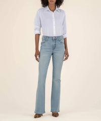 KUT FROM THE KLOTH Ana High Rise Fab Ab Flare Jeans in fun - women's jeans