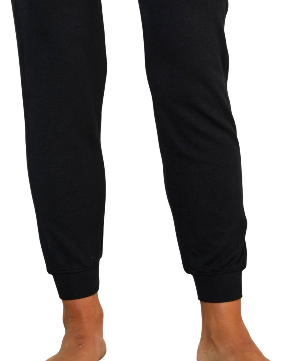 French Kyss - Drawstring Ankle Jogger Pants