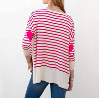 Mersea - Amour Sweater with Heart Patch
