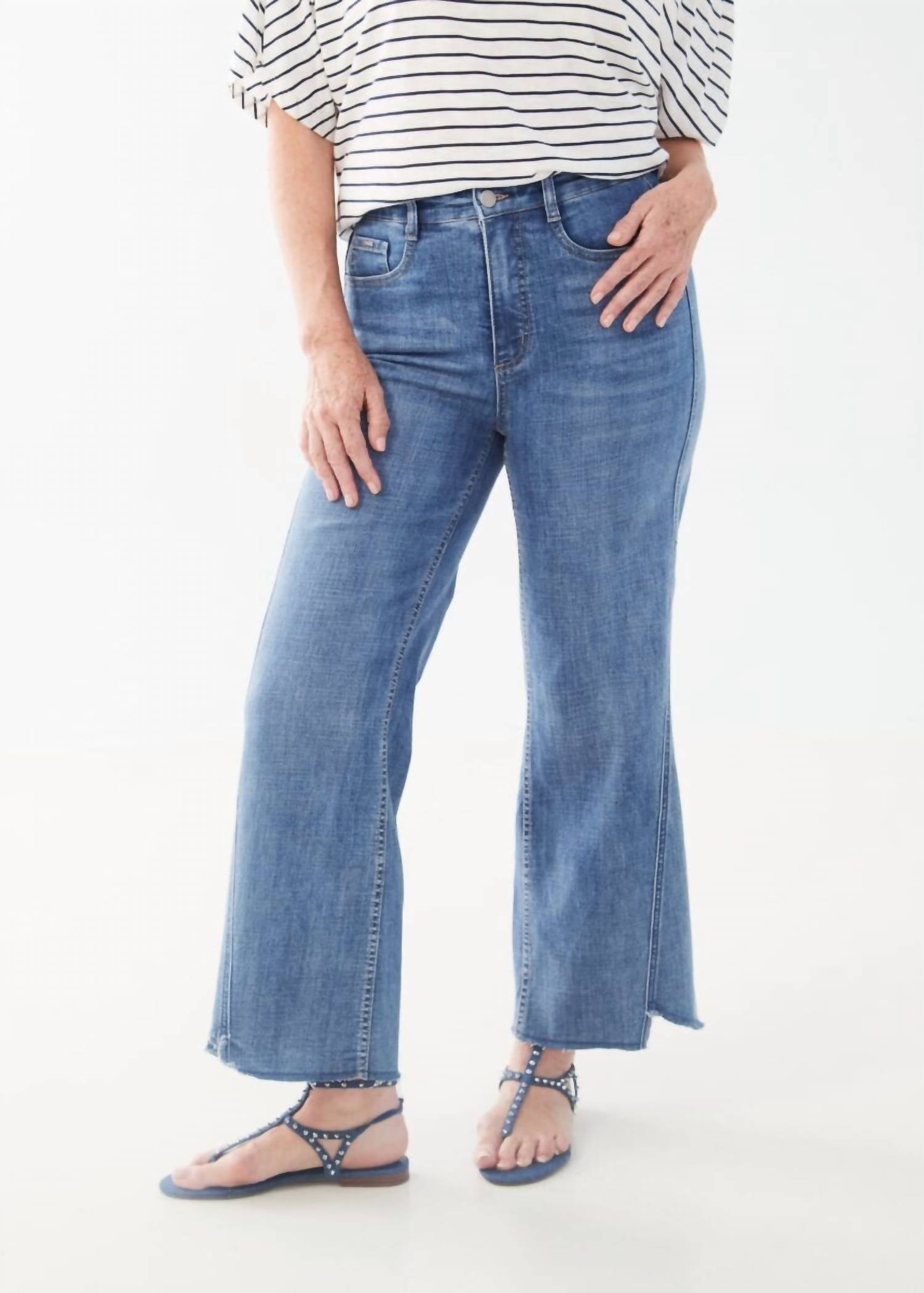 Fdj - Suzanne Wide Ankle Denim Jeans